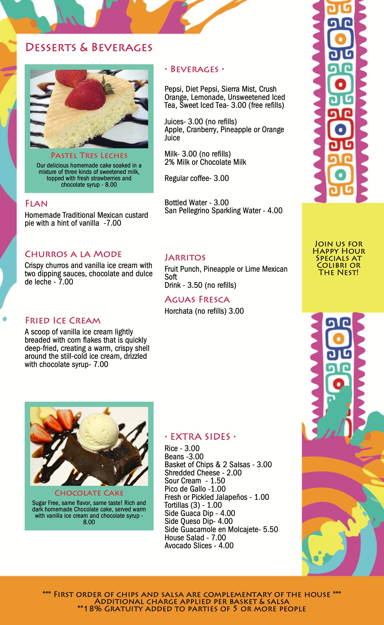 desserts